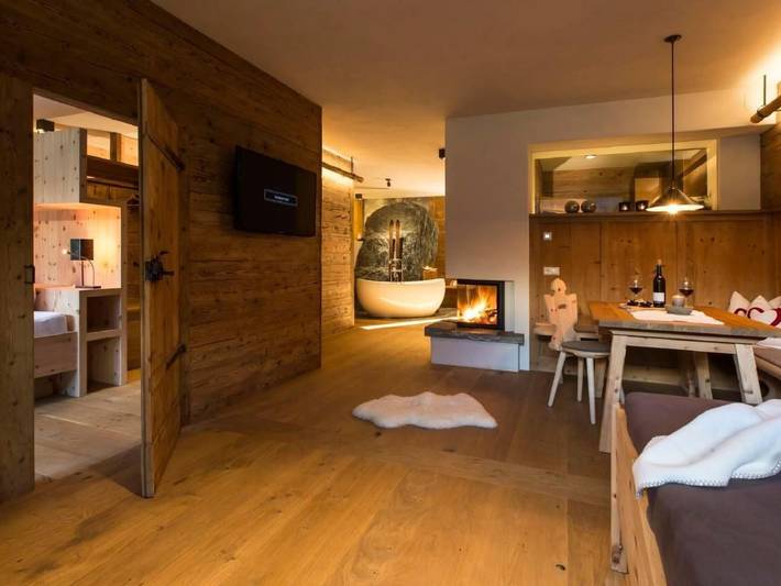 Chalet für 2 Personen, mit Garten am Kronplatz - 4