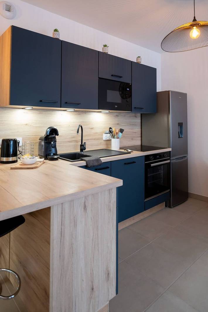 Gîte pour 4 personnes, avec balcon/terrasse, adapté aux familles dans Casino de Valras Plage - 4