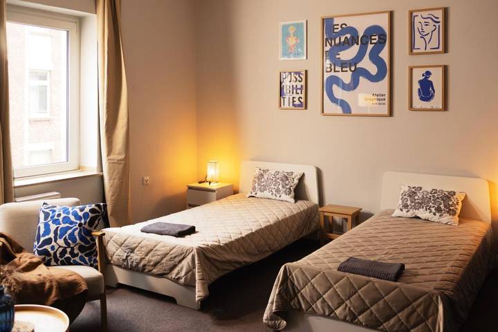 Gîte pour 13 personnes, avec sauna et balcon, animaux acceptés à Duisbourg - 2