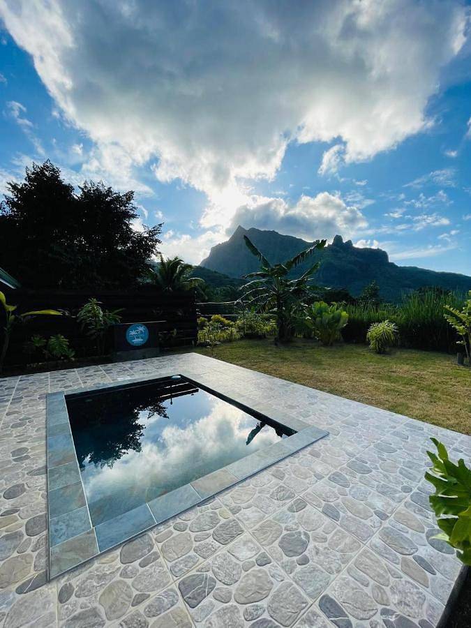 Villa pour 3 personnes, avec vue ainsi que terrasse et piscine dans Mo'orea - 3