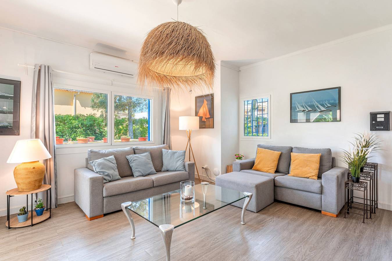 Ferienhaus in Meeresnähe mit Garten und Wlan in Playa de Muro, Muro