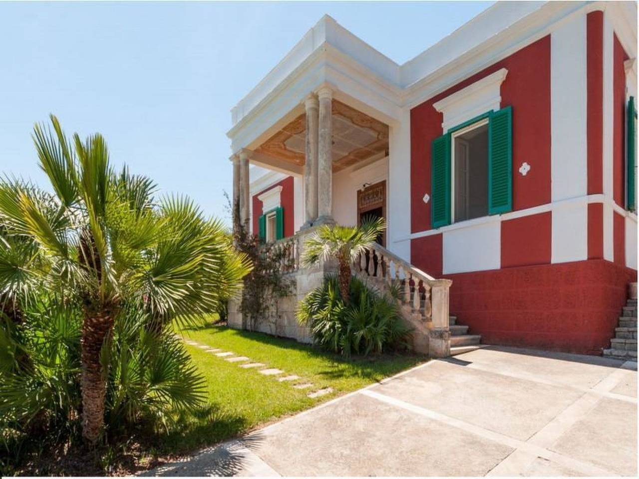 Villa mit privatem Pool in der Nähe der adriatischen Strände in Cristo Re, Monopoli