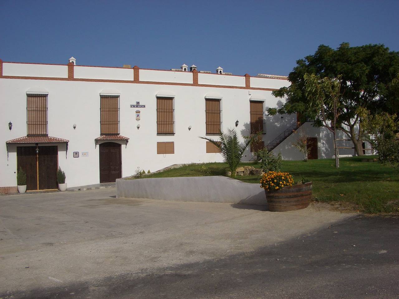 Traditional andalusian farmhouse near Córdoba in Moriles, Córdoba Province