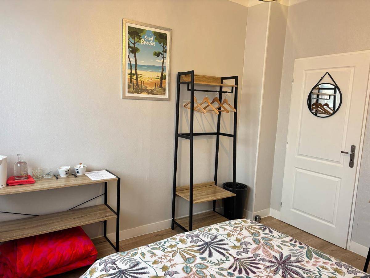 Double Room with Garden View in Saint-Herblain, Région de Nantes