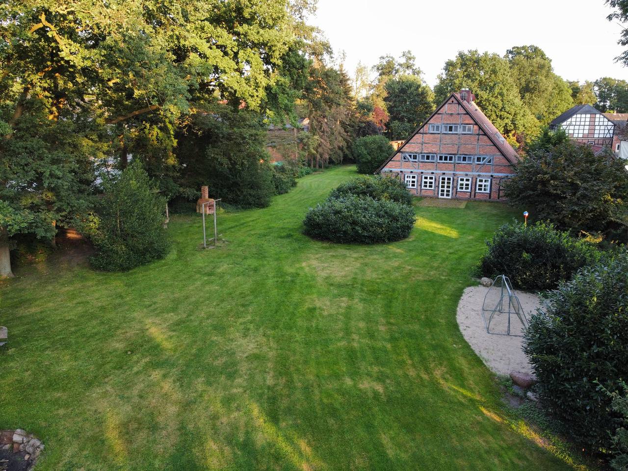 Ganze Wohnung, Apartment „Teichblick“ mit privater Terrasse, Gemeinschaftsgarten und Wlan in Trebel, Landkreis Lüchow-Dannenberg