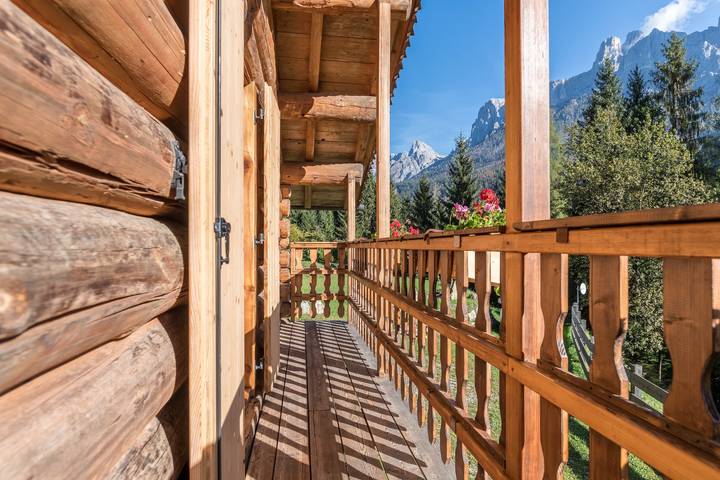 Ferienhaus für 7 Personen, mit Balkon und Garten sowie Sauna in Trentino-Südtirol - 4