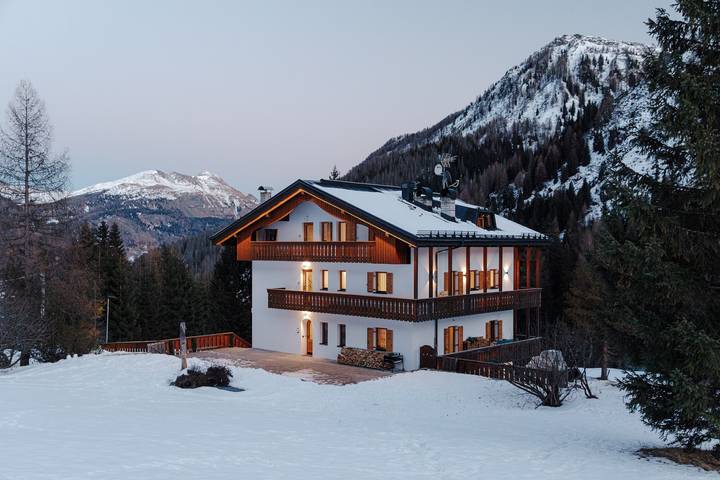 Apartament wakacyjny dla 6 osób, z Balkon i Ogród oraz Sauna w Prowincja Belluno