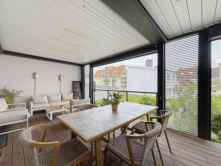 Villa pour 8 personnes, avec Balcon et Terrasse ainsi que Jardin et Vue à Wimereux