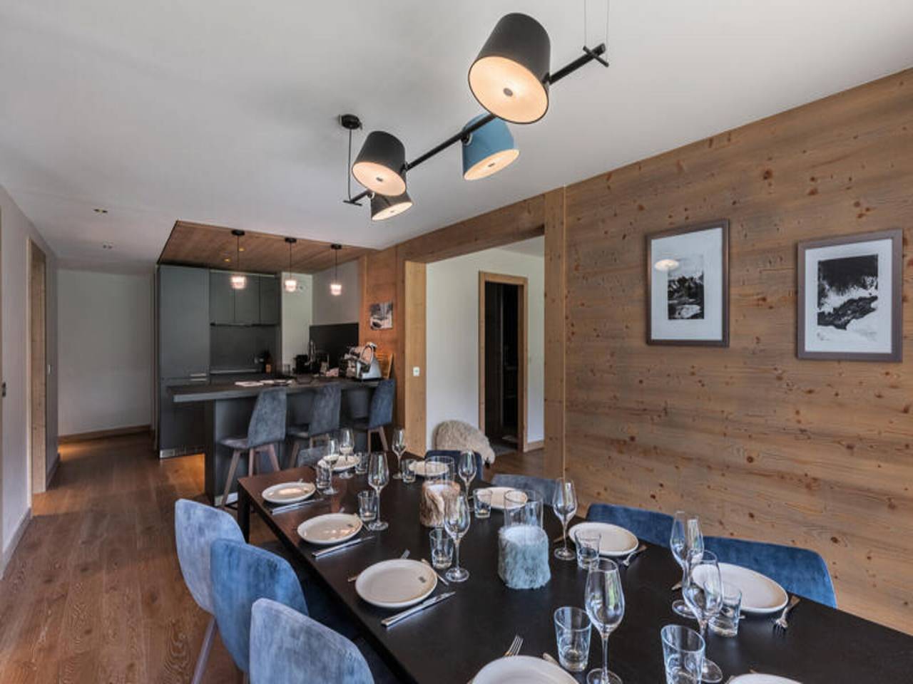Apartamento entero, Apartamento moderno cerca del teleférico in Courchevel, Les Trois Vallées