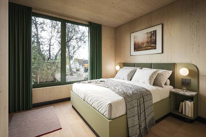 Chalet für 4 Personen, mit Garten und Sauna sowie Terrasse in Fürstenberg/Havel - 2