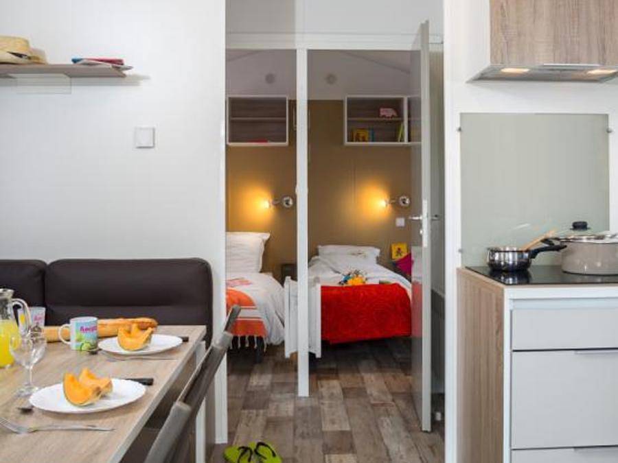 Camping La Mignardiere - Mobilhome 4 personas - Palma Clim in Ballan-Miré, Región de Tours