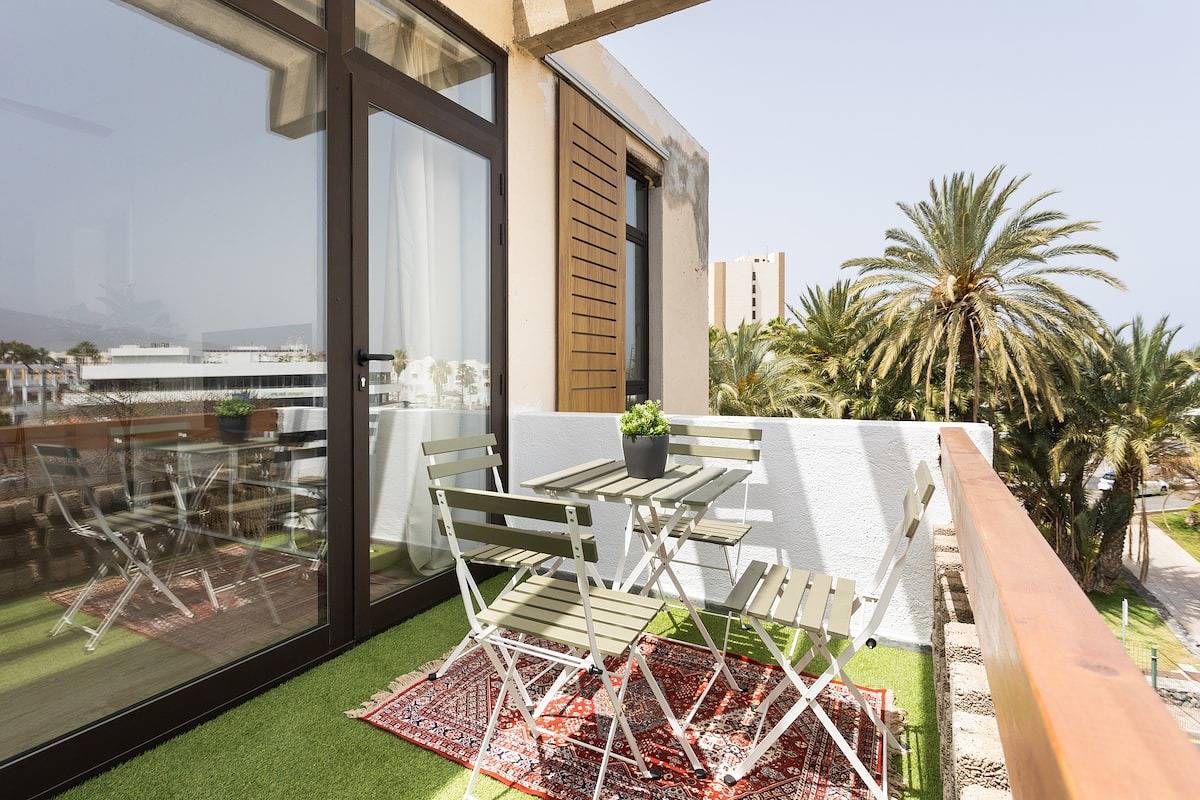 Geheel appartement, Vakantieappartement voor 3 personen met terras in Playa de las Américas, Arona