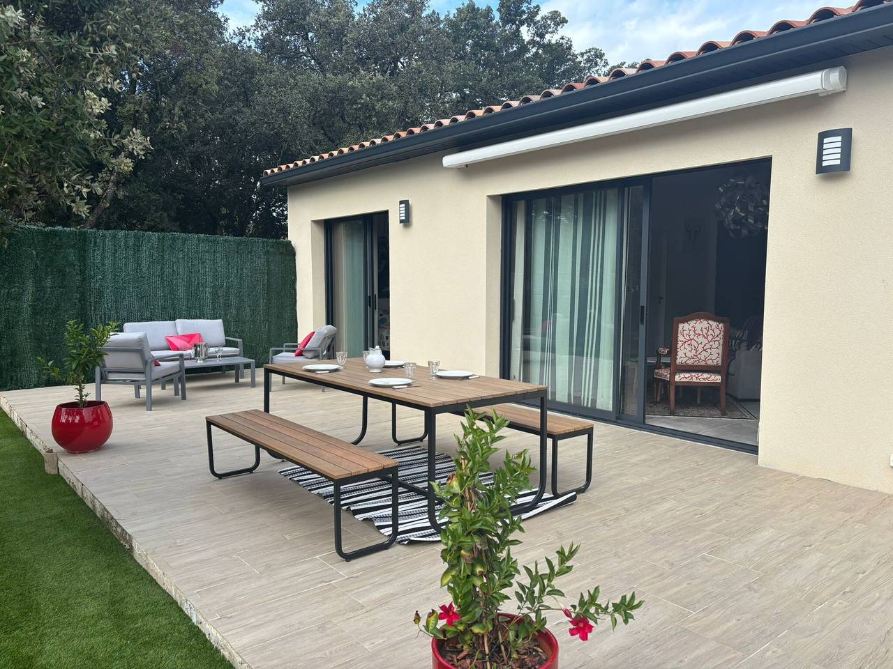 Villa Ndpa – Ferienhaus mit Garten in Carpentras, Parc naturel régional du Mont-Ventoux