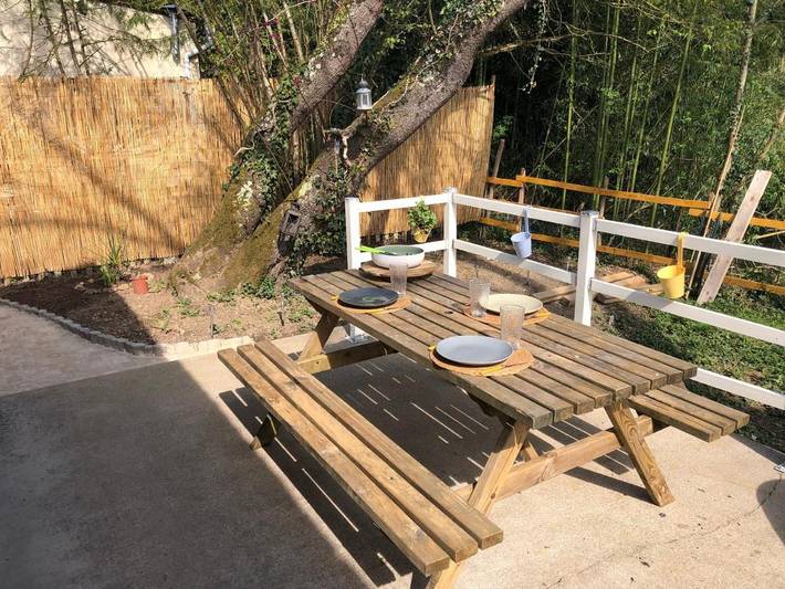 Maison de campagne pour 3 personnes, avec jardin ainsi que terrasse et vue, animaux acceptés à Vouneuil-sur-Vienne - 4