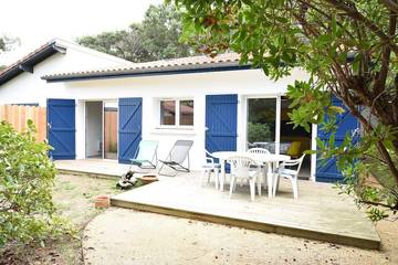 Gîte pour 4 personnes, avec jardin dans Plage Centrale Hossegor