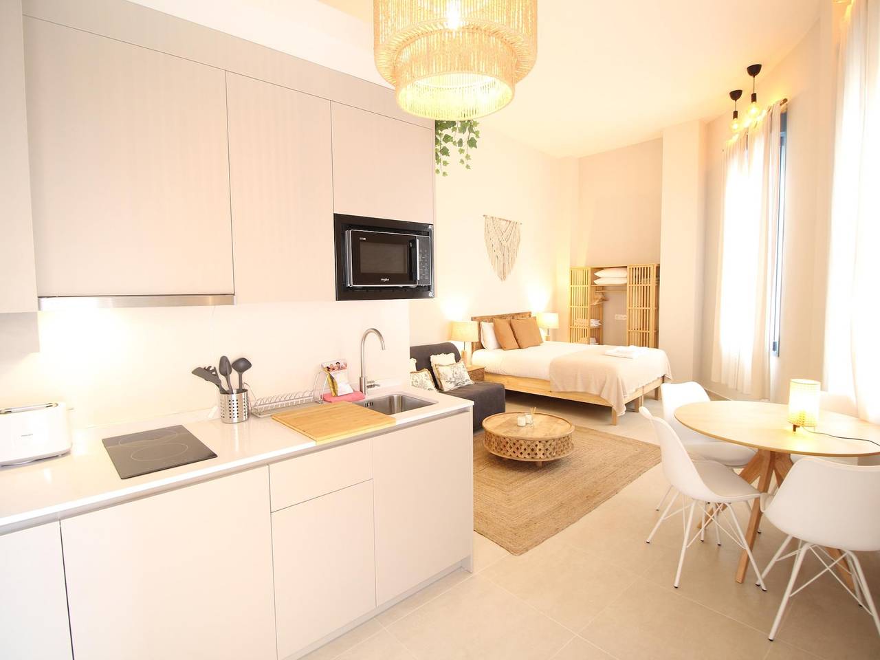 Hel studio-lejlighed, Studio for 3 personer in Centro (Málaga), Malaga