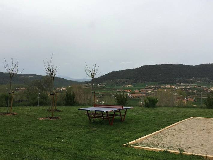 Casa rural para 14 personas, con Balcón y Terraza además de Jardín y Piscina en San Mateo de Bages - 3