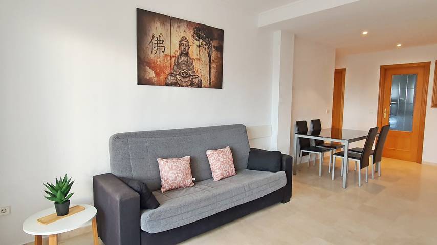 Apartamento entero, Rioja Salinas IV - 1ª - 6º - 10 in Platja de l'Ahuir (Gandia), Playa de Gandía