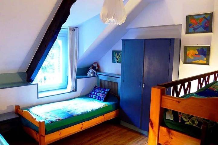 \"La Glycine\" vacation home in Brittany, close to the sea with a German-speaking family in Plouër-sur-Rance, Región de Dinan