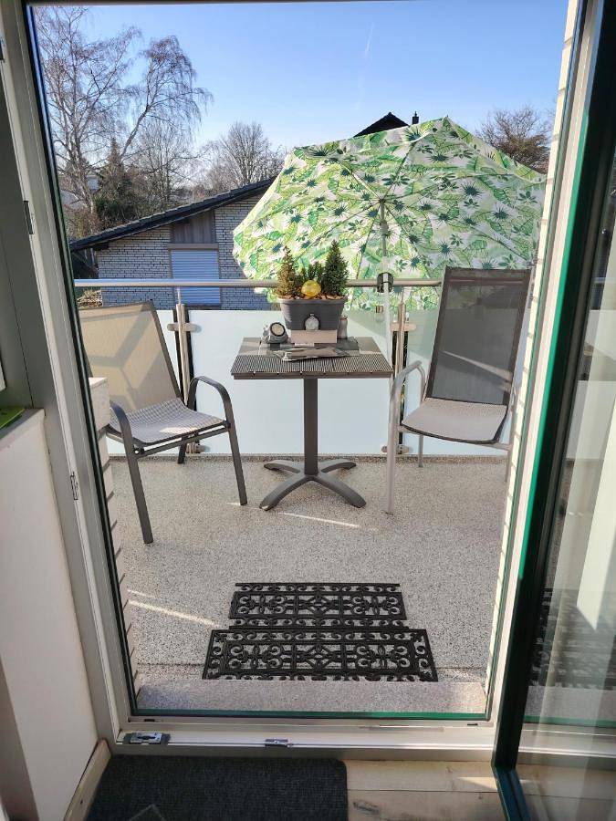 Ferienwohnung für 4 Personen, mit Balkon und Ausblick in Stadthagen