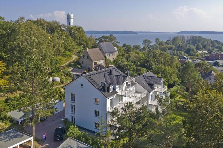 Ferienwohnung für 4 Personen, mit Balkon und Ausblick in Lietzow