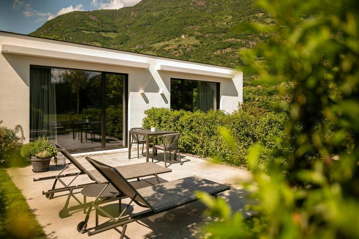 Ferienwohnung für 2 Personen, mit Terrasse und Garten in Terlan
