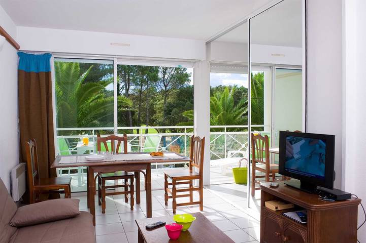 Gîte pour 6 personnes, avec balcon et piscine, animaux acceptés dans Moliets-Plage - 2