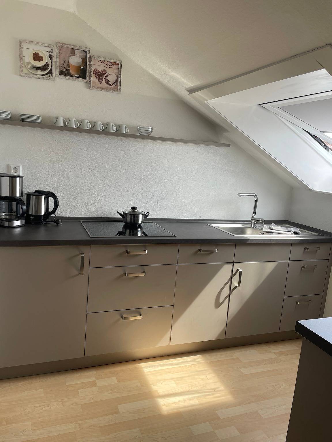 Appartement entier, Studio Braun – Appartement rénové et confortable près du lac de Constance in Wasserburg am Bodensee, Souabe (Bavière)