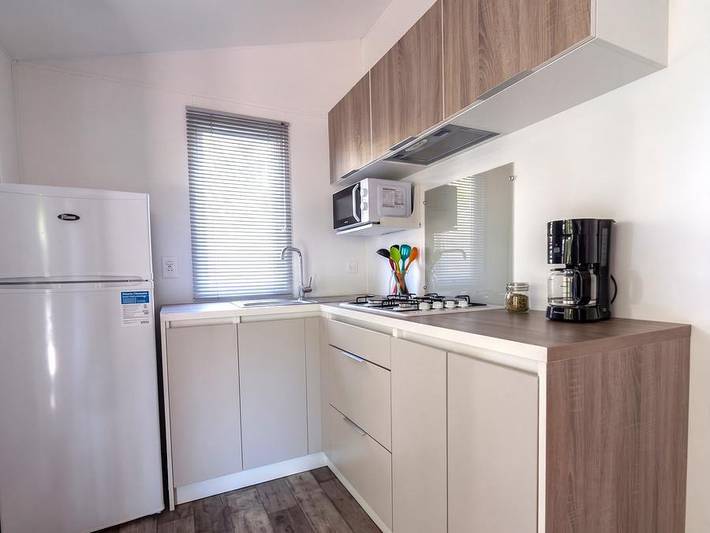 Camping Lacasa - Mobilhome 6 personas - 2 habitaciones Bahia Duo - Clim in Calcatoggio, Golfe de Sagone