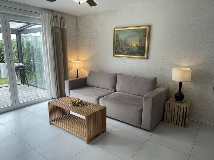 Ferienhaus für 6 Personen, mit Balkon und Terrasse sowie Garten in Breisach am Rhein