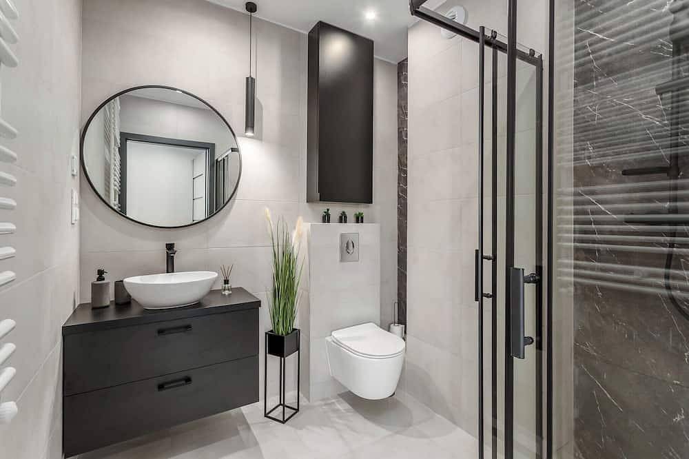 Apartamento entero, Luxurious apartment with Jacuzzi Hideout • Warsaw Terrace • Free Parking & Wifi in Targówek, Varsovia
