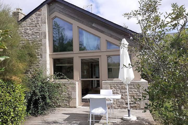 Character Häuschen, Blick auf den Golf von Morbihan, Strand 150m, Vannes 10mn in Séné, Côte des Mégalithes