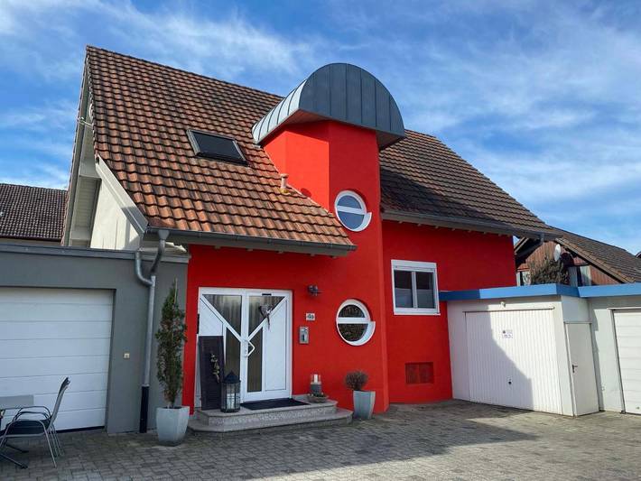 Ferienwohnung für 4 Personen, mit Ausblick in Ringsheim