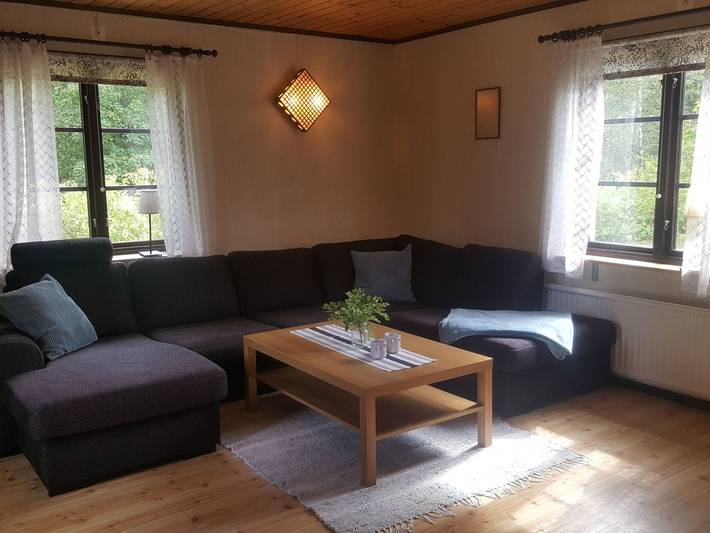 Mit privater Terrasse in Hultsfred