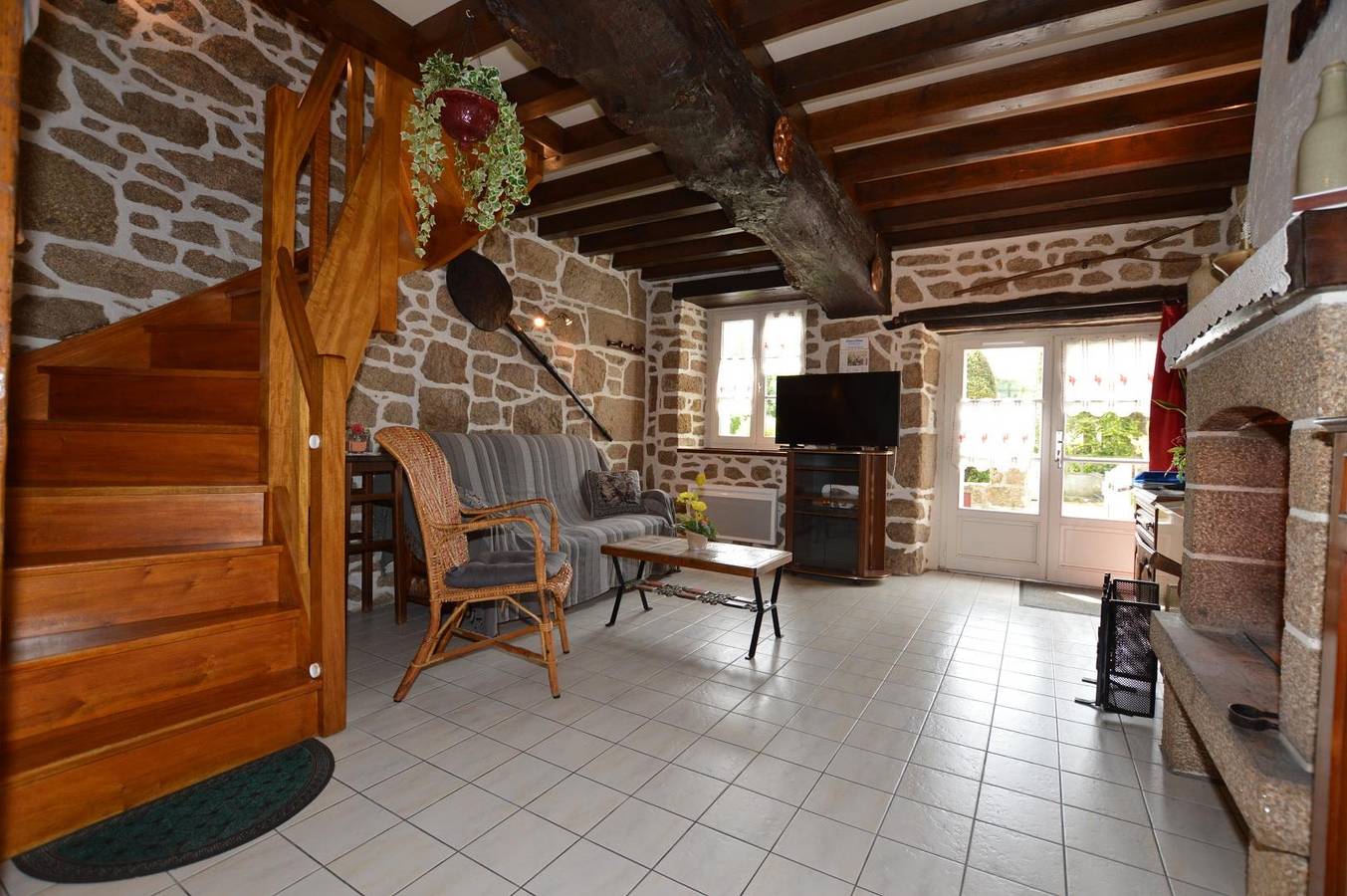 Boutique Gite avec Parking, TV, et Jardin in Le Tiercent, Fougères-Vitré