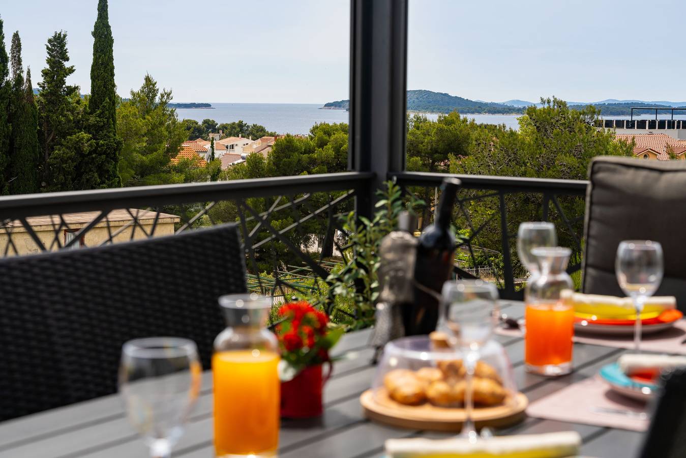 Ganze Wohnung, Sea view penthouse Nikita in Zaboric, Šibenik-Knin