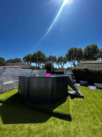 Cottage pour 6 personnes, avec terrasse et piscine à Mireval