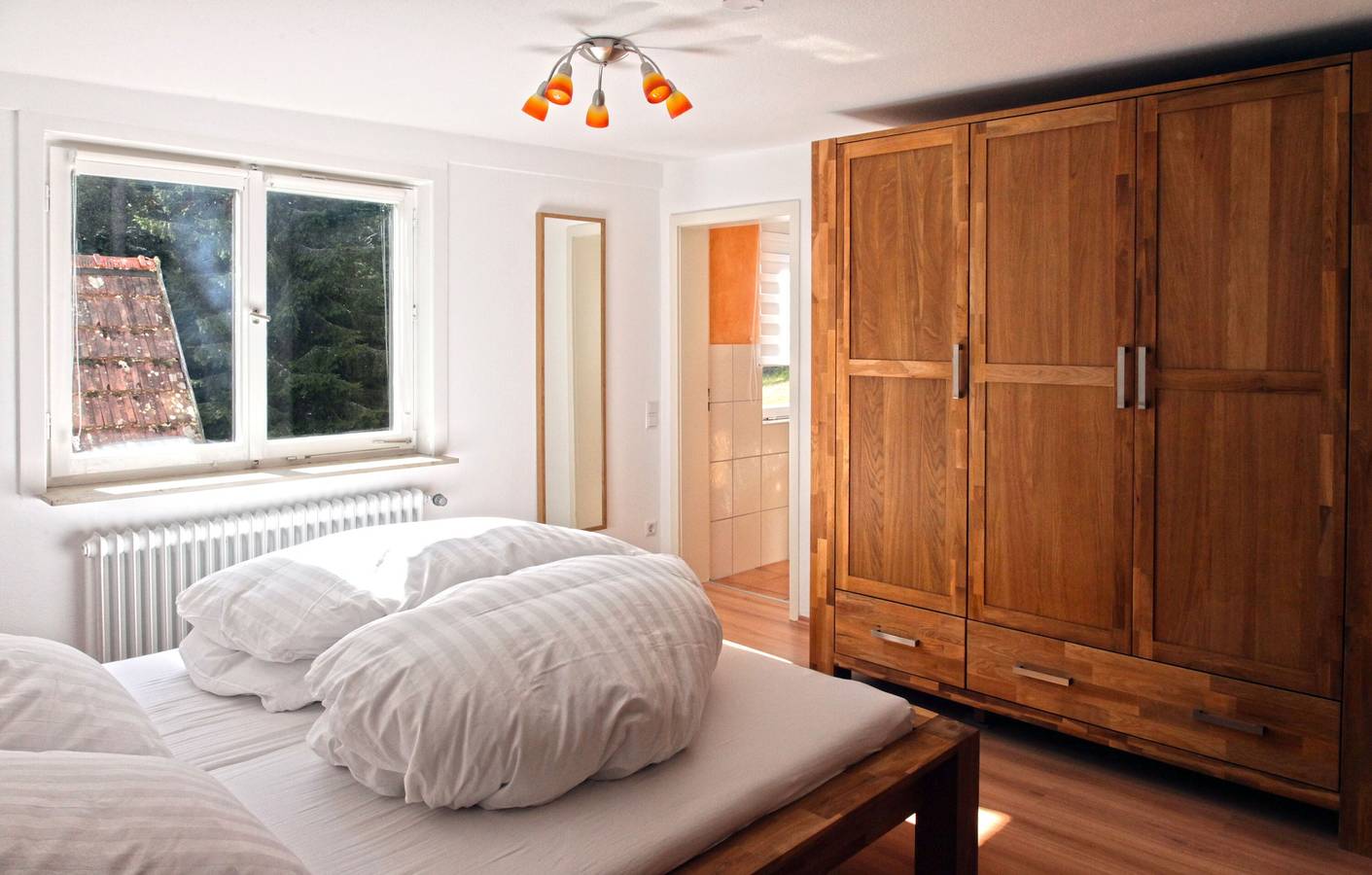 Ganze Wohnung, Ferienwohnung Poppeltal mit privatem Garten, Balkon und Wlan in Enzklösterle, Nordschwarzwald