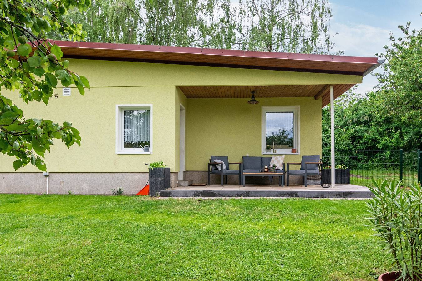 Ferienhaus „Kleine Auszeit" mit privater Terrasse, eigenem Garten und Wlan in Bleicherode, Nordthüringen (Deutschland)