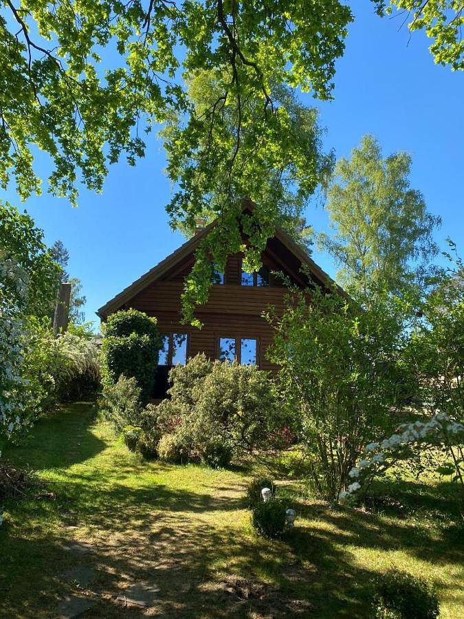 Ferienhaus für 7 Personen, mit Seeblick und Ausblick sowie Sauna und Garten in Plau am See