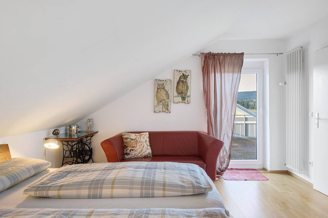 Ganze Wohnung, Ferienwohnung 'Eulennestle' mit Gemeinschaftsterrasse, Balkon und Wi-Fi in Lenzkirch, Südschwarzwald