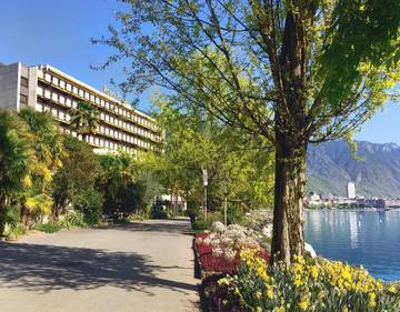 Hôtel pour 4 personnes, animaux acceptés à Montreux