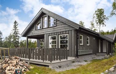 Ferienhaus für 9 Personen, mit Garten und Terrasse in Ost-Norwegen