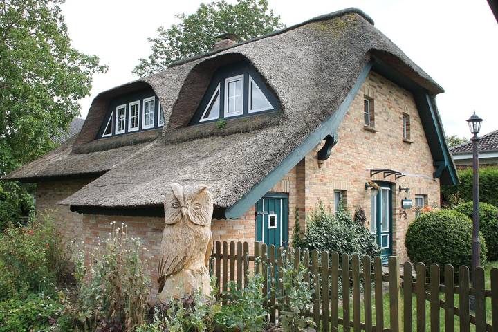 Ferienhaus für 7 Personen, mit Garten in Riepsdorf