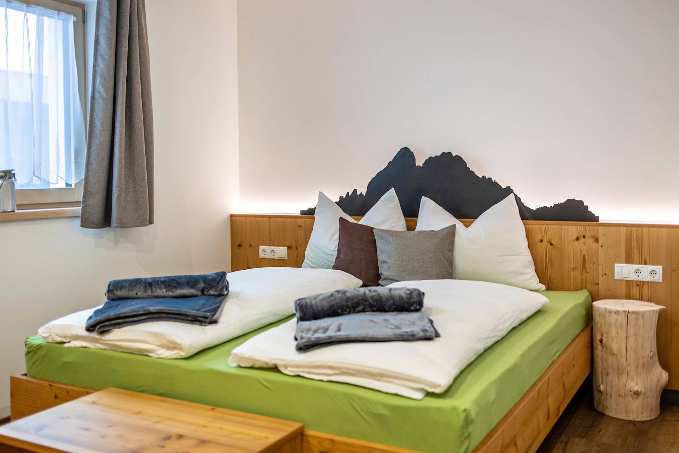 Ganze Wohnung, Ferienwohnung 'Krämerhof Apt Peitlerkofel' mit Bergblick, Gemeinschaftsgarten und Wlan in Rodeneck, Dolomiti Superski