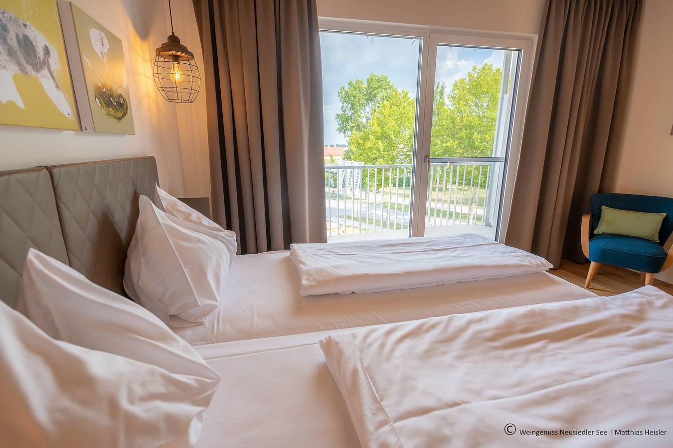 Dreibettzimmer Seeseite, Dusche, Wc in Rust (Burgenland), Leithaberg