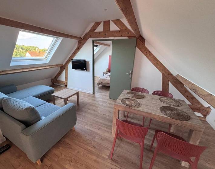 Apartamento de vacaciones para 4 personas, con terraza y jardín - 1