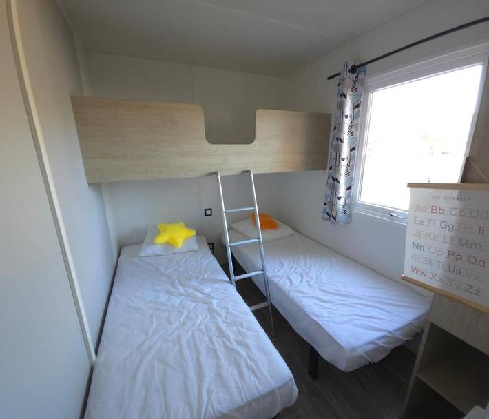 Camping pour 5 personnes, avec sauna et jardin ainsi que jacuzzi et piscine à Seignosse - 4