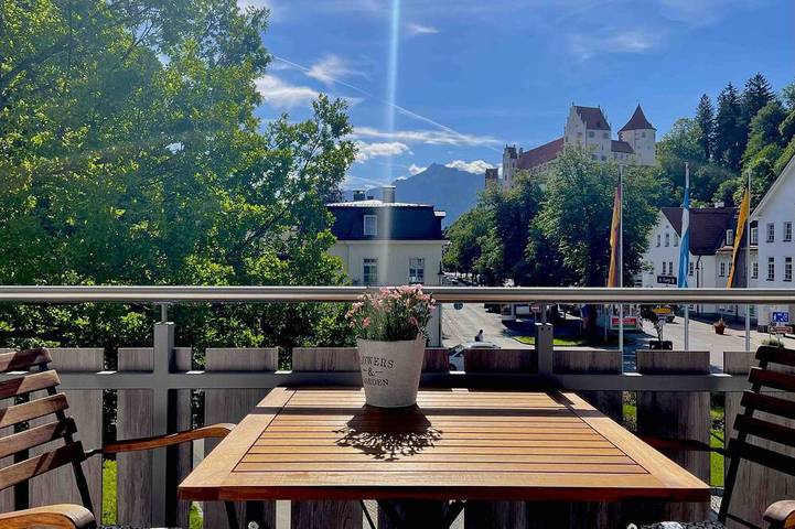 Ferienwohnung für 3 Personen, mit Balkon bei Neuschwanstein