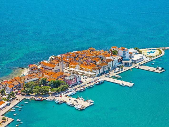 Ferienwohnung für 4 Personen, mit Terrasse in Umag und Umgebung